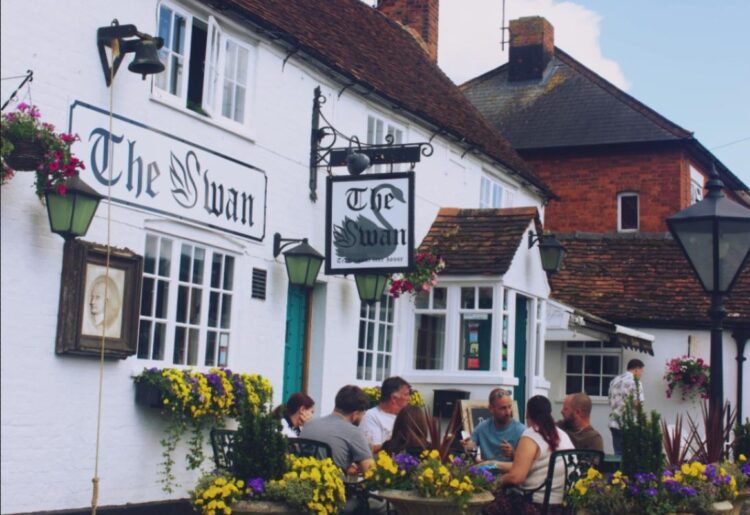 The Swan pub in Basingstoke Road, Three Mile Cross. Credit: Kirk Facey