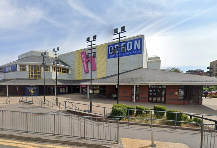 The Point building in Bracknell, that was occupied by Hollywood Bowl, the Odeon cinema and Pizza Hut. All businesses are now closed. Credit: Google Maps
