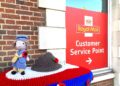 Thieves have stolen one of the Barkham Hookers' service personnel figures from Wokingham's Broad Street Post Box. Picture: Emma Merchant