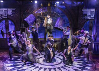 The cast of 'My Fair Lady' at The Mill at Sonning (Pamela Raith Photography)