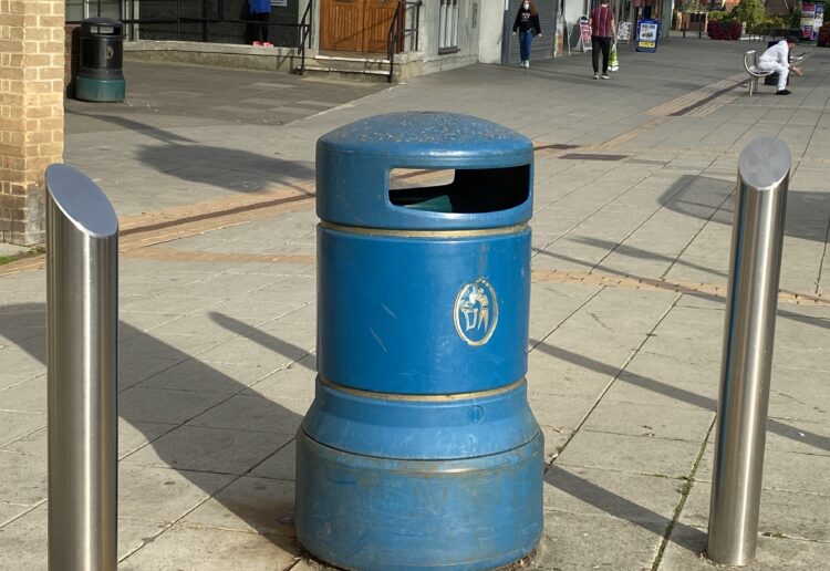 A reduction in litter bins was discussed.