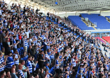 Reading FC fans Picture: Luke Adams