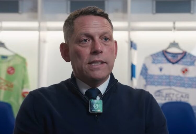 Leam Richardson Picture: Reading Football Club, Royals TV