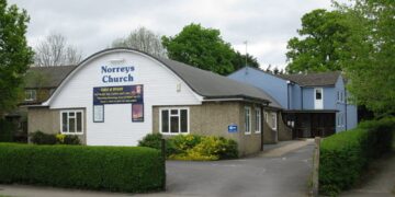 Norreys Church meets at 10am on Sundays. Picture: Geograph.org via Wikimedia Commons