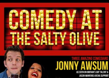 Laughter Craft Comedy will be launching a new show at the Salty Olive tapas restaurant.