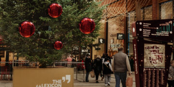 The Lexicon gears up for Christmas.