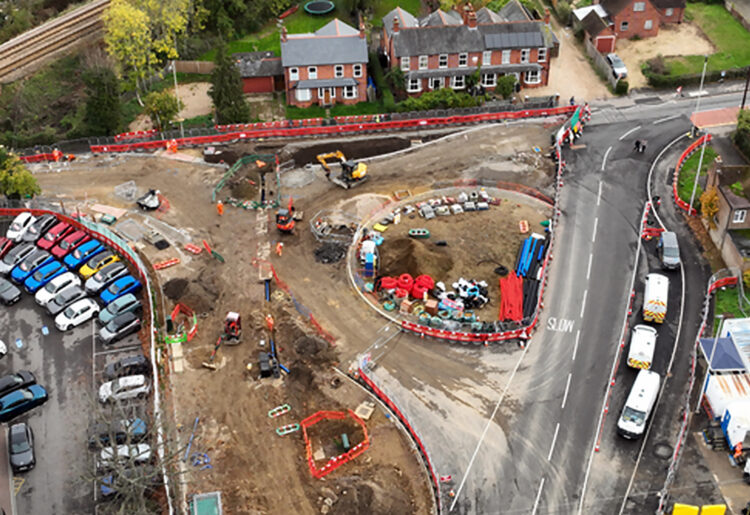 An overhead view of the work. Pic: WBC.