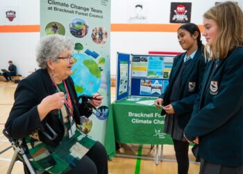 Bracknell Forest Climate Conference saw young people pioneering school sustainability. Picture: Activate Learning