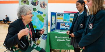 Bracknell Forest Climate Conference saw young people pioneering school sustainability. Picture: Activate Learning