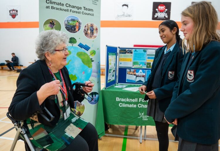 Bracknell Forest Climate Conference saw young people pioneering school sustainability. Picture: Activate Learning