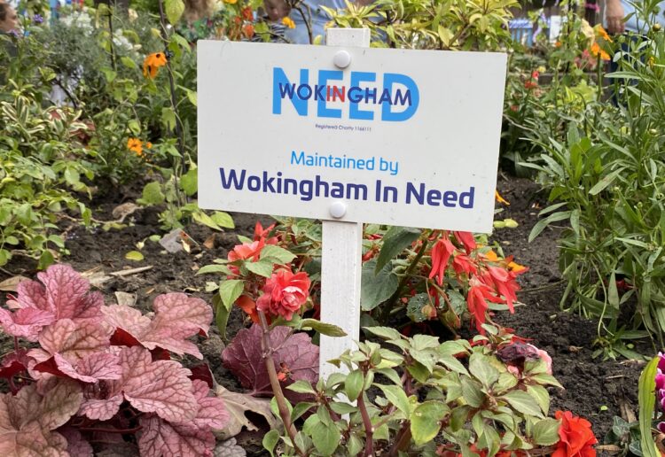 Wokingham In Need says it will maintain the community garden at Wokingham Hospital Picture: Phil Creighton
