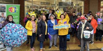 CLASP members have been raising money for Children in Need. Picture: CLASP