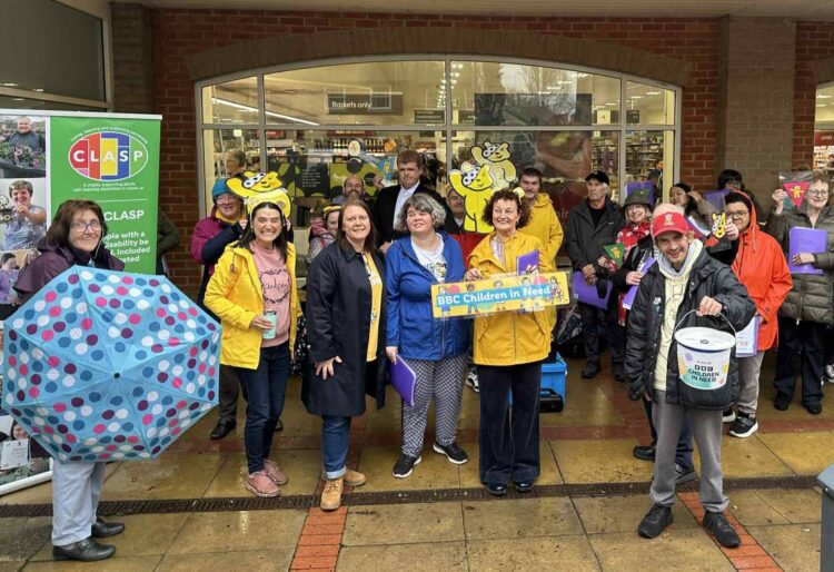 CLASP members have been raising money for Children in Need. Picture: CLASP