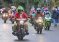 The Annual Reading Toy Run arrives in Wokingham on Sunday afternoon.