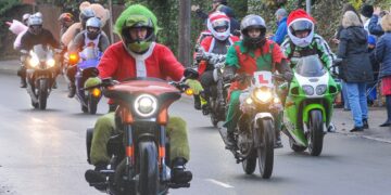 The Annual Reading Toy Run arrives in Wokingham on Sunday afternoon.