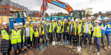 The Gorse Ride regeneration is one of the council?s major housing projects. Pic: WBC.