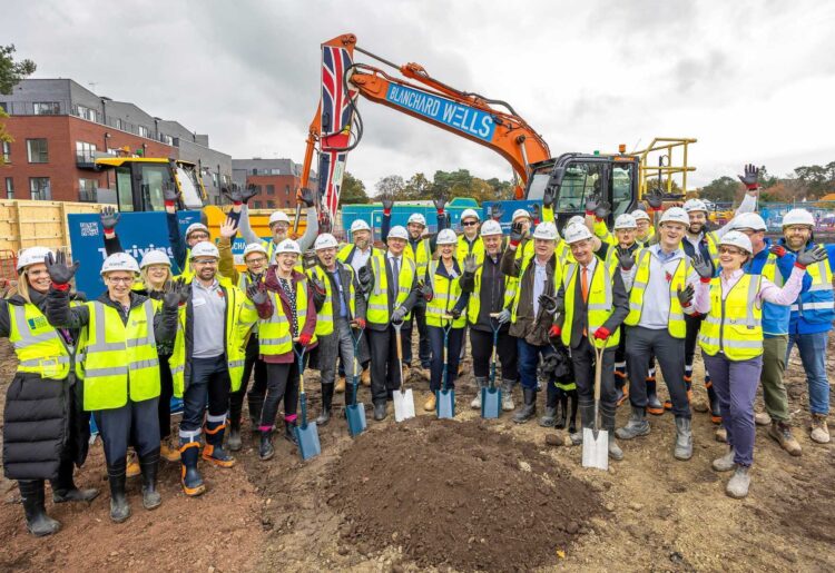 The Gorse Ride regeneration is one of the council?s major housing projects. Pic: WBC.