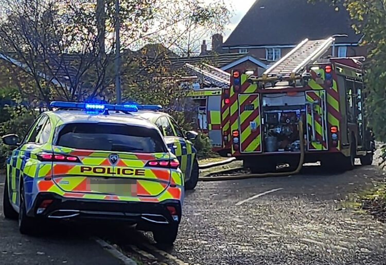 The scene in Wokingham. Pic: Contributed.