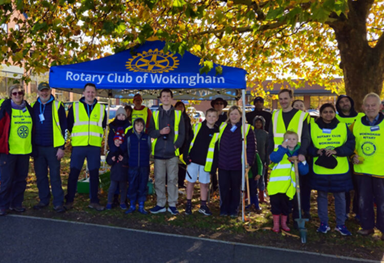 The flowers will create a vibrant spring display and highlight Rotary?s global campaign to end polio.