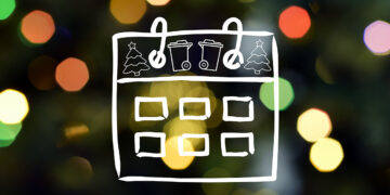 Collections scheduled between Thursday, December 25, and Friday, January 9, will run later than usual.