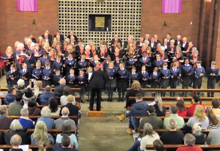 Audience members will be able to enjoy a concert of Christmas music performed by singers of all ages, at Corpus Christi Church, Wokingham, on Sunday, December 7. Picture: South Berkshire Singers