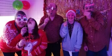 CLASP members enjoyed a Christmas disco thanks to a Christmas Cheer grant from Wokingham United Charities. Picture: CLASP Wokingham