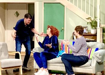 Be grateful that your holiday guests are not like this one: audiences will be able to enjoy The Unfriend at Wokingham Theatre this month. PIcture: Emma Merchant