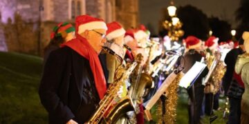 Hear The Sax Bandits play at Bracknell's Lexicon Shopping Centre on Thursday, December 18, from 6pm until 7.30pm. Picture: courtesy of Sax Bandits
