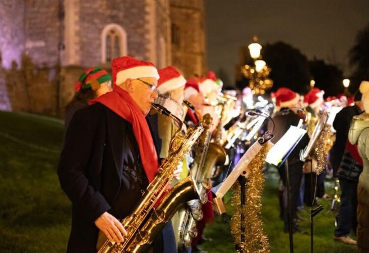 Hear The Sax Bandits play at Bracknell's Lexicon Shopping Centre on Thursday, December 18, from 6pm until 7.30pm. Picture: courtesy of Sax Bandits