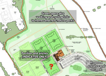 Plans for Grays Farm. Pic: WBC