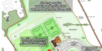 Plans for Grays Farm. Pic: WBC