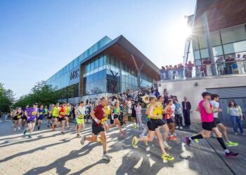 Bracknell half marathon. Pic: BFBC.