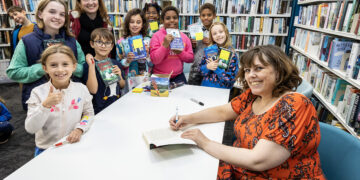 Wokingham Book Festival. Pic: Stewart Turkington.