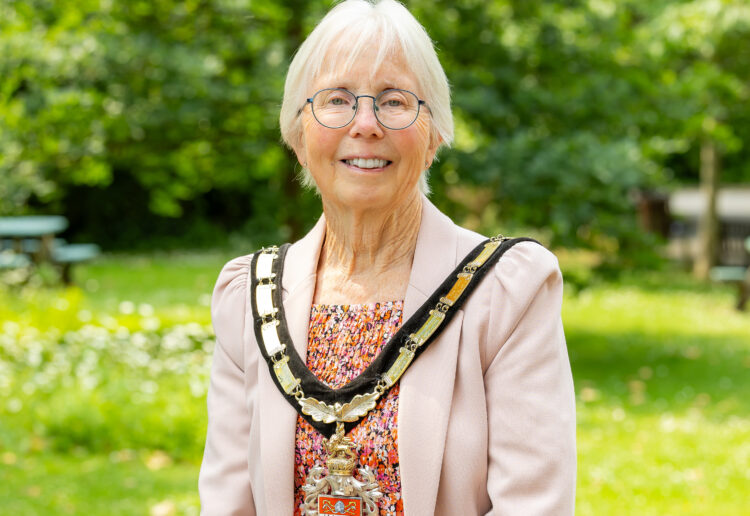 Wokingham borough mayor, Cllr Carol Jewell.