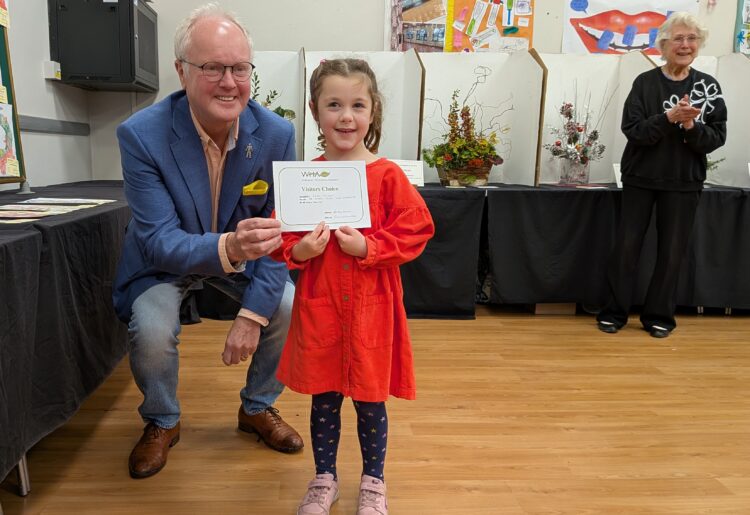 Wokingham MP Clive Jones presented the prizes at this year's WHA Winter Show. PIctures: WHA