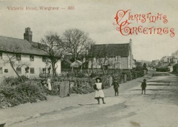 Historic postcard messages gave members of Wargrave Local History Society an insight into life in the past, at their Christmas event. Pictures: WLHS