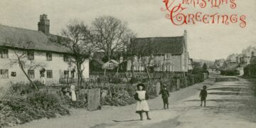Historic postcard messages gave members of Wargrave Local History Society an insight into life in the past, at their Christmas event. Pictures: WLHS