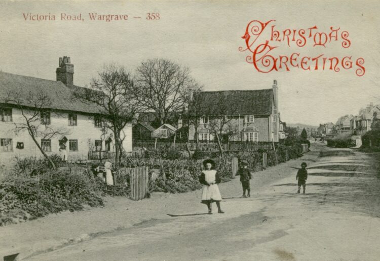 Historic postcard messages gave members of Wargrave Local History Society an insight into life in the past, at their Christmas event. Pictures: WLHS