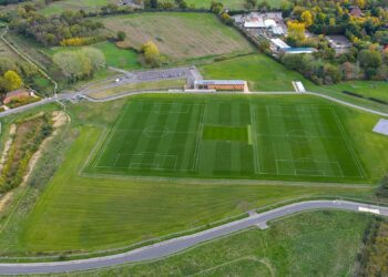 The new pitch. Pic: Reading Drones.