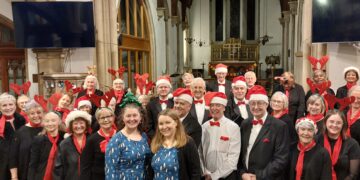 Twyford Singers' Christmas concert at St Mary's Church was enjoyed by a large audience. Picture: Sue Corcoran