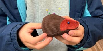 A new Textile Club at Arborfield's Eco Learning Centre will teach children and their parents valuable sewing skills. Picture: Eco Learning Centre