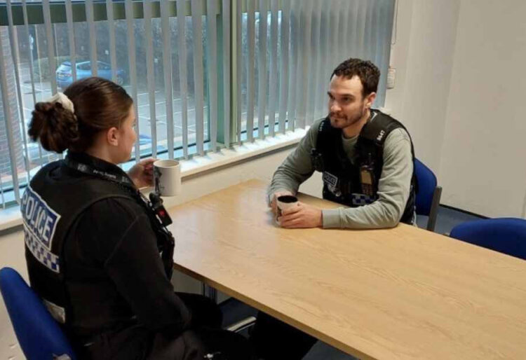 Thames Valley Police will be available in Wokingham to answer questions and raise awareness of domestic abuse. PIcture: Courtesy of WBC and TVP