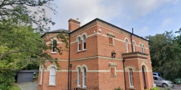 The Broadmoor Superintendents House which has been repurposed for teaching by for the Hurst Lodge School Woodlands campus in Upper Broadmoor Road, Crowthorne. Credit: Google Maps