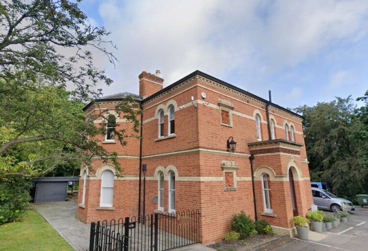 The Broadmoor Superintendents House which has been repurposed for teaching by for the Hurst Lodge School Woodlands campus in Upper Broadmoor Road, Crowthorne. Credit: Google Maps