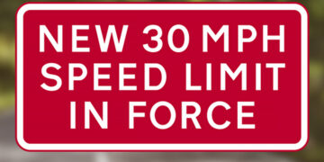 At the time, it put up signs warning that new limits were in force so that everyone had plenty of time to adjust.
