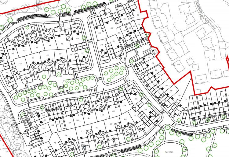 Developer Bellway Homes has submitted a ?reserved matters? planning application to Wokingham borough council for land west of Park Lane.