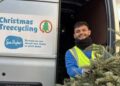 Sue Ryder volunteers will collect real Christmas trees for recycling. Booking is open online. Picture: courtesy of WBC