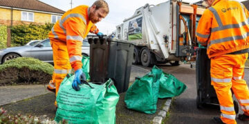 Bin collections change over the festive holiday. Residents are advised to be aware of the revised dates. Picture: Wokingham Borough Council