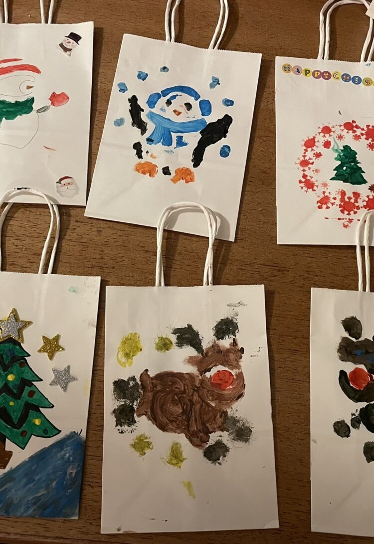 1st Arborfield Cubs made gifts and cards for the Salvation Army?s Christmas Day lunch. Picture: 1st Arborfield Cubs