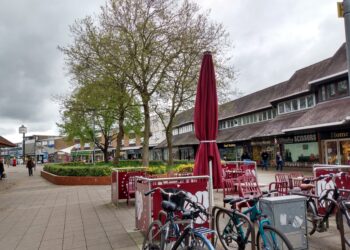 The Woodley Precinct. Credit: James Aldridge, Local Democracy Reporting Service